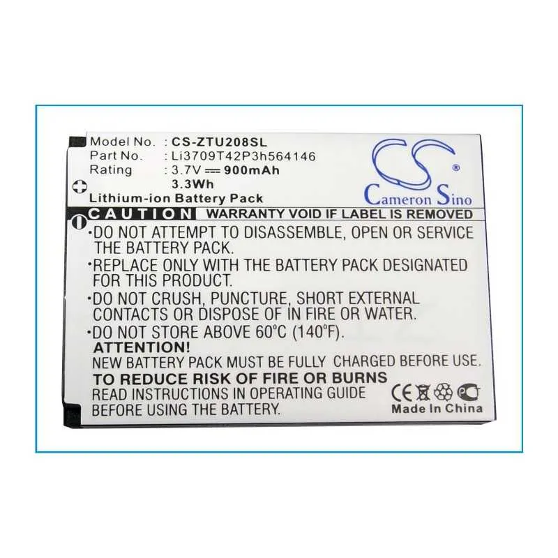 Batterie Zte Li3709T42P3h564146