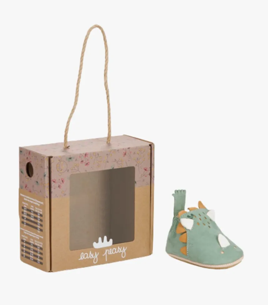 Chaussons vert Dragon