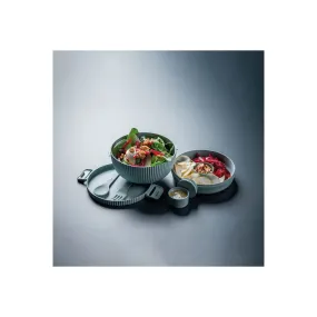 chic mic - Set repas complet gris foncé