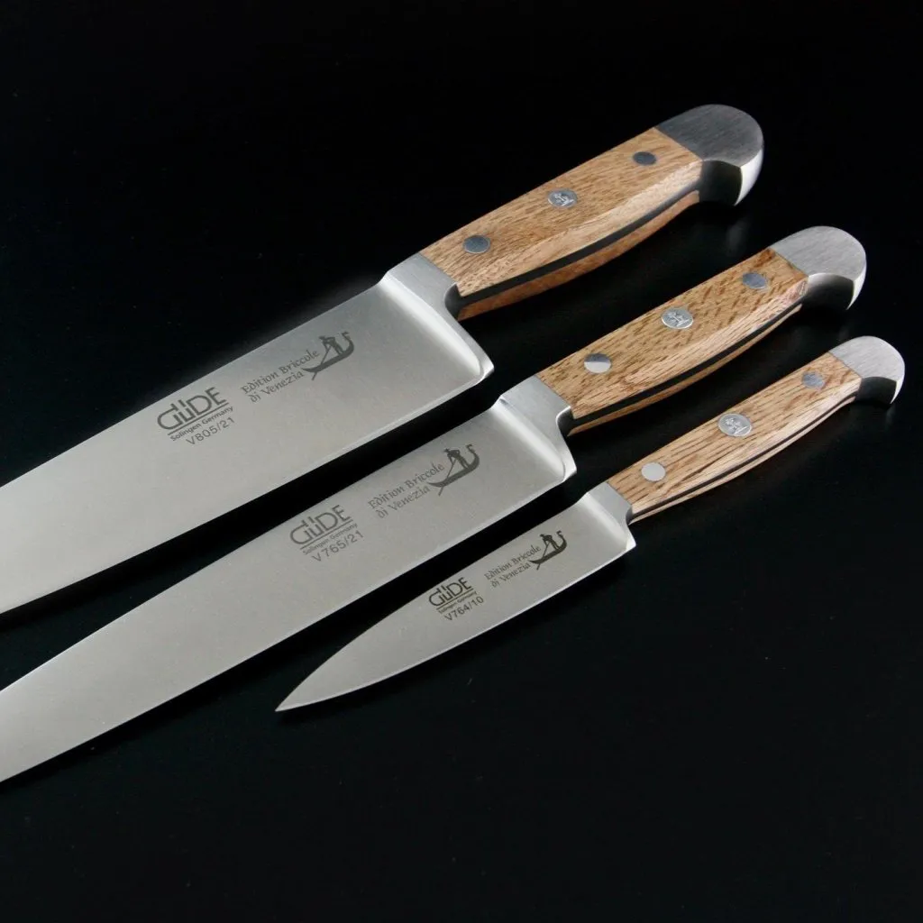 Couteau à jambon ALPHA BRICOLE DI VENEZIA 21 cm, marron, Güde ✔ 165 € ⭕ Kulina