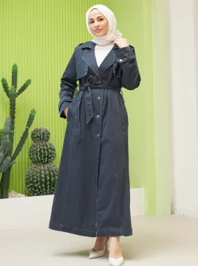 Dark Gray - Trench Coat
