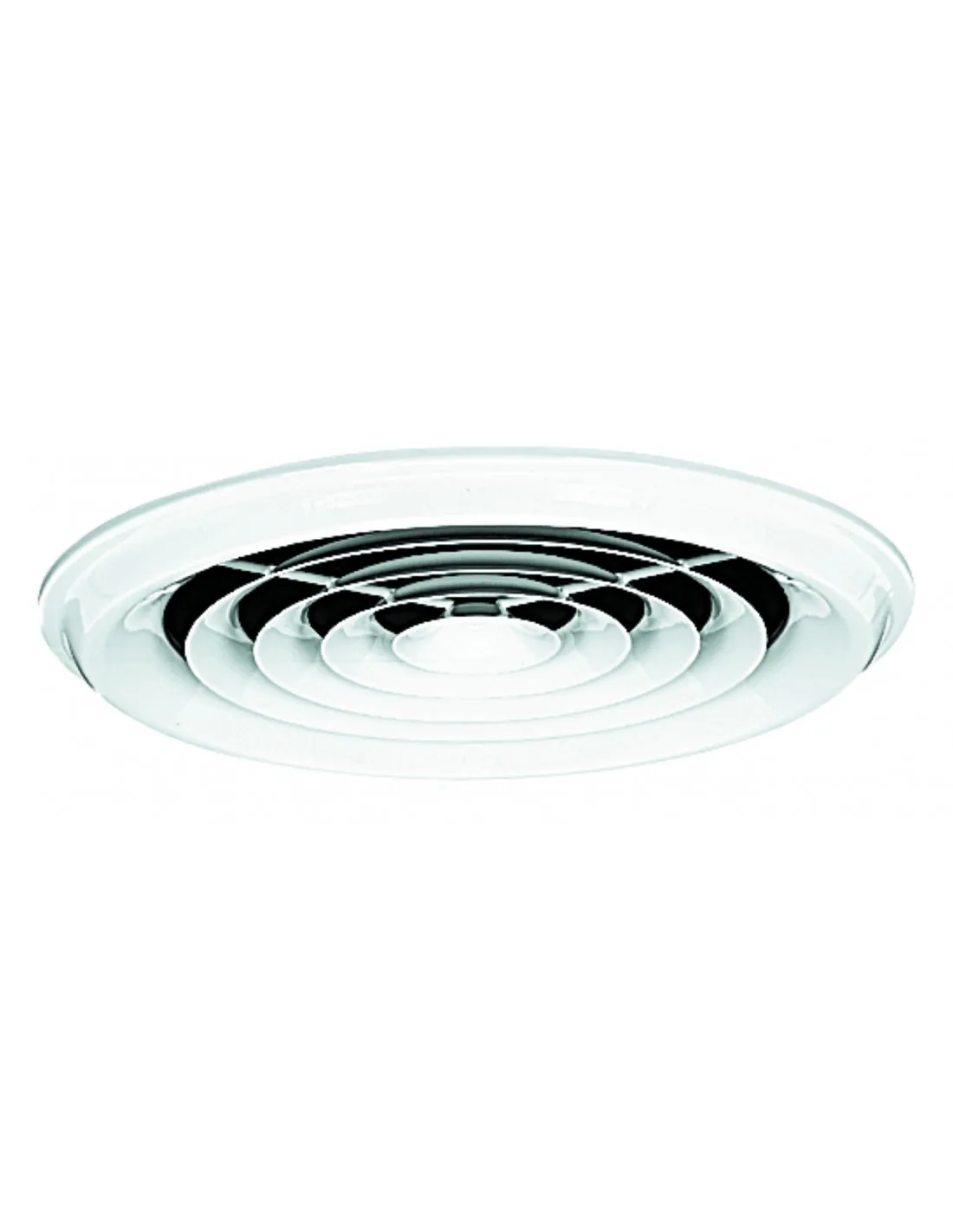 Diffuseur circulaire concentrique fixe en acier blanc SC 831 D160 ALDES 11051020