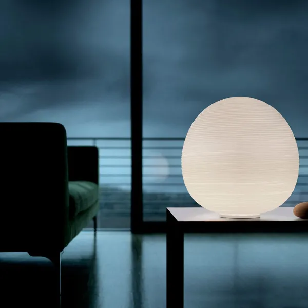 Foscarini - Rituals XL TL - Lampe de table avec abat jour circulaire