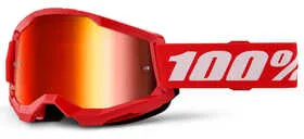 Masque cross Strata 2 Rouge 100%
