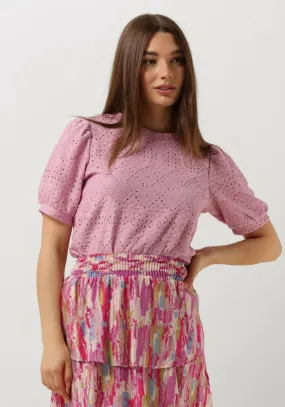 object haut objfeodora s/s top noos en rose