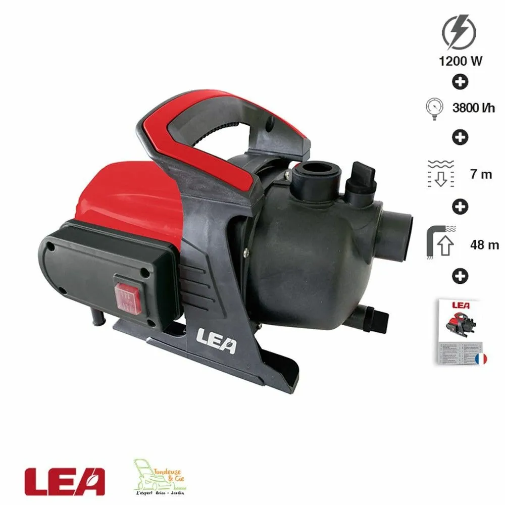 Pompe arrosage du jardin lea le70120 48g pour arrosage pompage