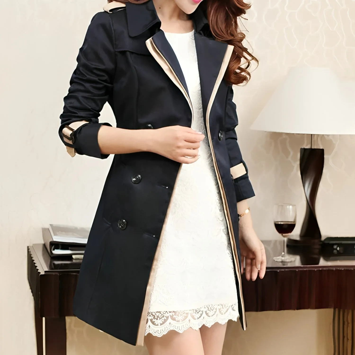 Quinnlyn - Trench coat Lange