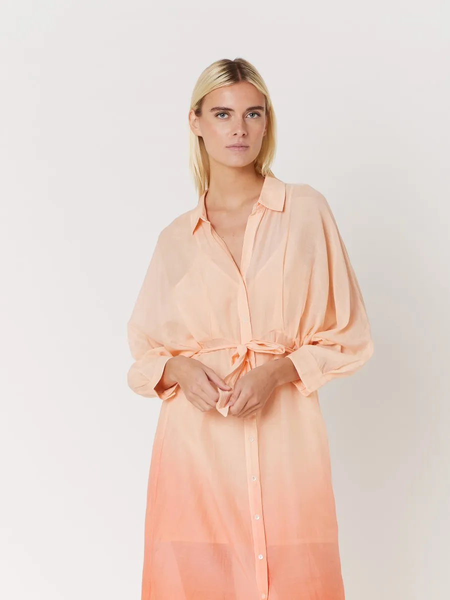 ROY | Robe mi-longue tie and dye