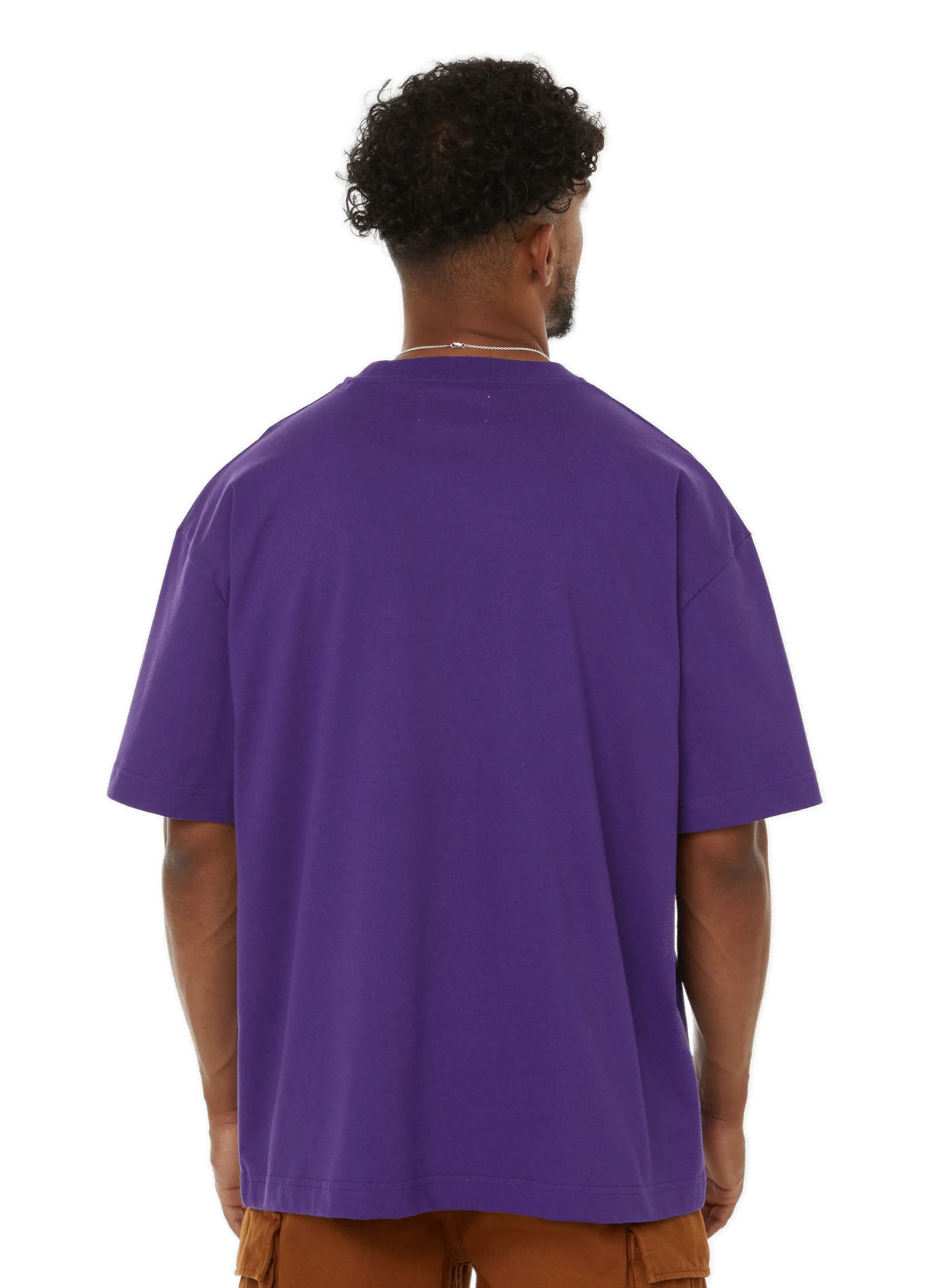 SAISON 1865  T-shirt à inscription brodée - Violet