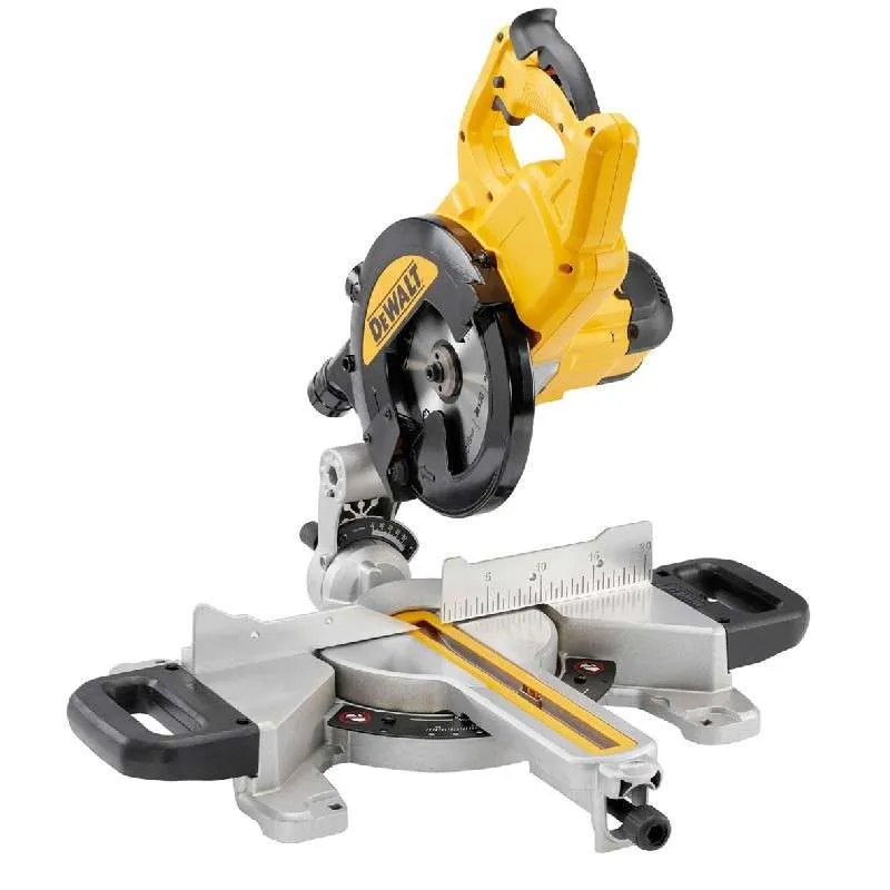 Scie à onglets radiale 216mm 1300W DEWALT DWS773-QS