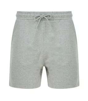 Short de jogging adulte gris chiné SF