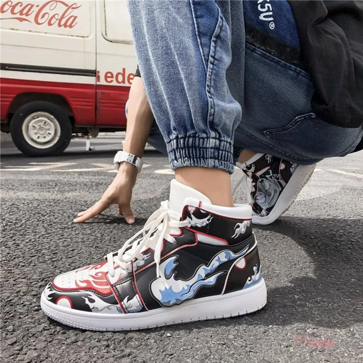 Sneakers One Piece Luffy Gear Fourth High