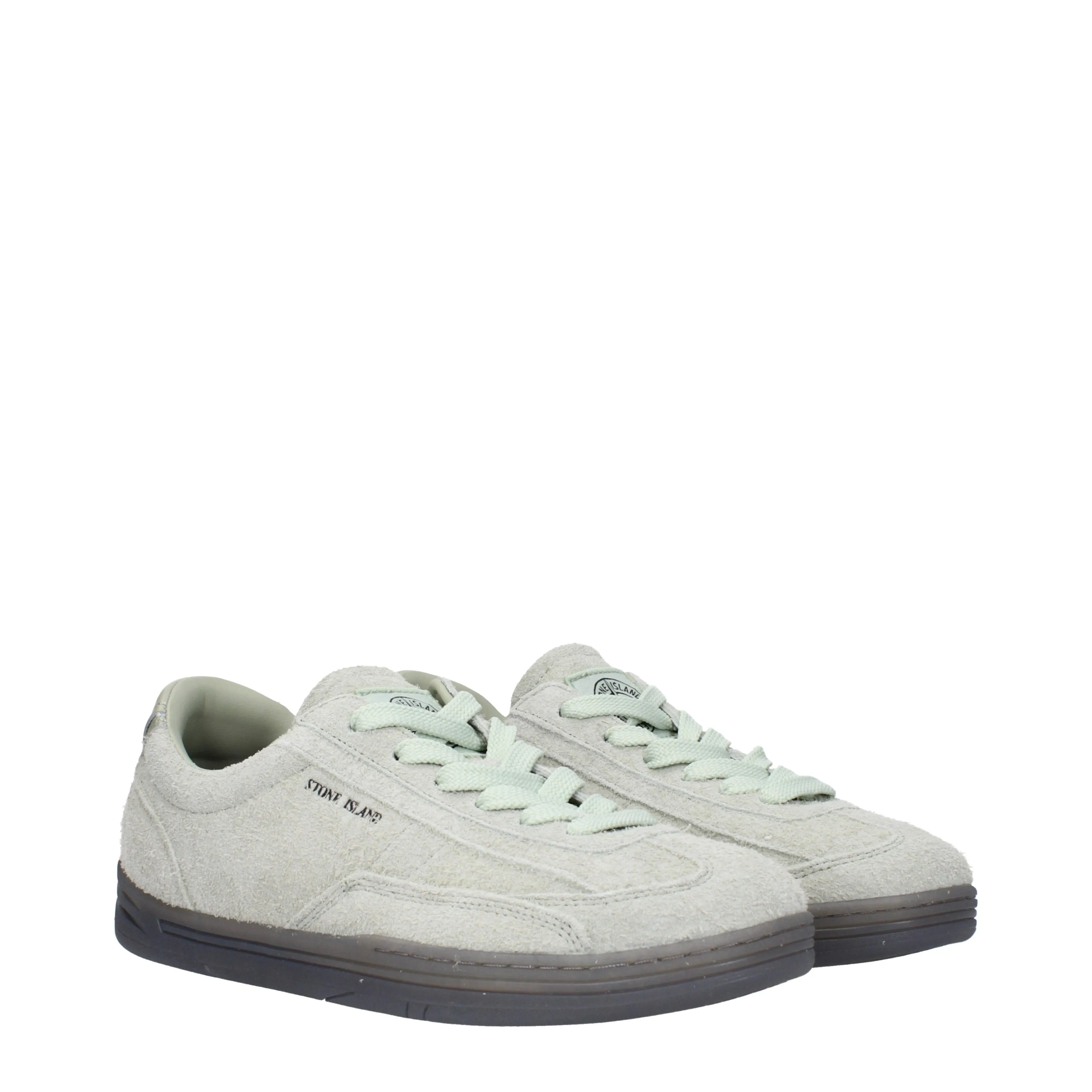 Stone Island Sneakers Rock Man Suede Green / Sage
