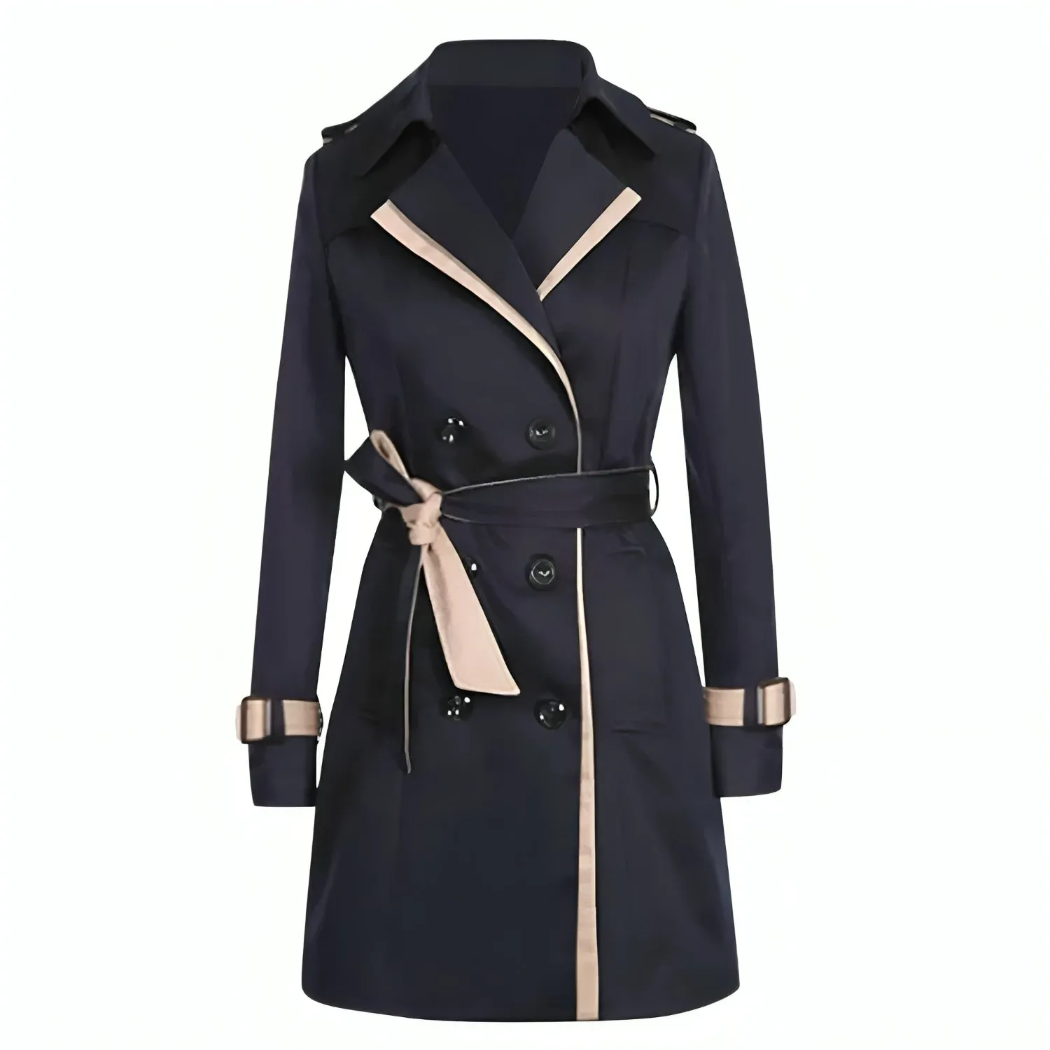 Trench-coat Décontracté pour Femmes